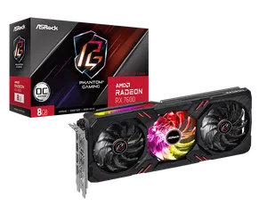AMD Radeon RX 7600 Phantom Gaming 8GB OC